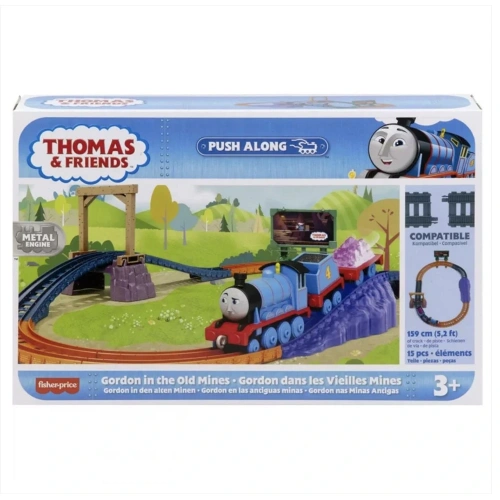 Thomas Ve Arkadaşları Tren Seti Sür Bırak Hgy82