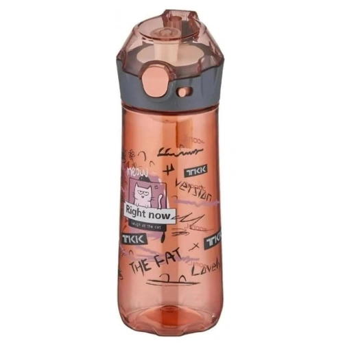 Tkk Desenli Su Matarası 500 Ml T1008