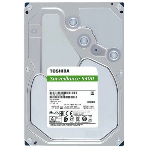Toshiba 6tb Hdwt860uzsva 3.5 S300 5400rpm 256mb Sata3 Güvenlik 7-24 Harddisk