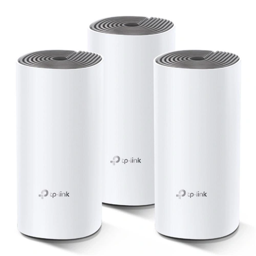 Tp-link Deco E4 3lü Paket Ac1200 Tüm Evi Kapsayan Mesh Wifi Sistemi