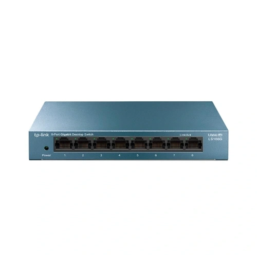 Tp-link Ls108g 8 Port 10-100-1000 Mbps Switch Metal Kasa
