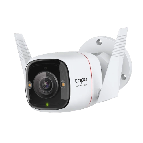 TP-LINK Tapo C325WB, 2K QHD, Dış Mekan, IP66, WiFi-Ethernet, Renkli Gece Görüşü, İki Yönlü Ses Güvenlik Kamerası