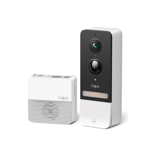 TP-LINK Tapo D230S1, 2K 5MP, İki Yönlü Konuşma,  IP64, Renkli Gece Görüşü, Akıllı Görüntülü Kapı Zili