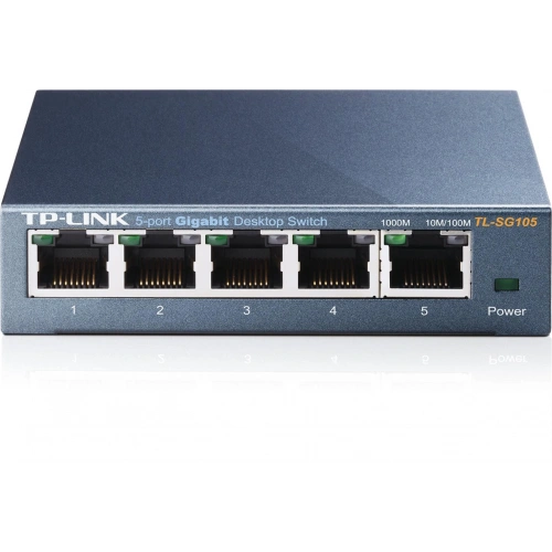 Tp-link Tl-sg105 5 Port 10-100-1000 Mbps Switch Çelik Kasa