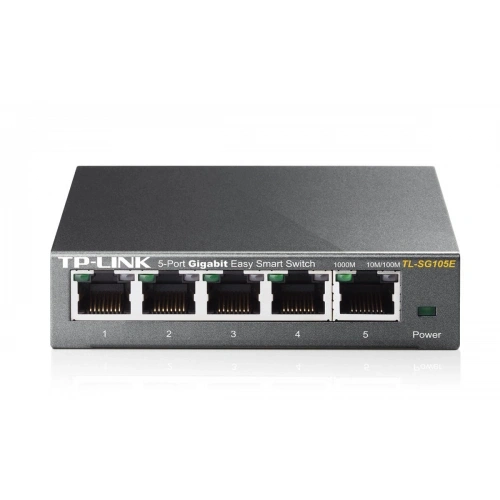 Tp-lınk Tl-sg105e, 5 Port, Gigabit, Easy Smart, Yönetilebilir, Masaüstü Switch