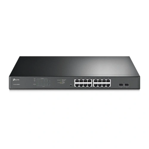 Tp-link Tl-sg1218mp 16 Port 10-100-1000 Poe+ Switch 2 Port Sfp Çelik Kasa Rack Mount