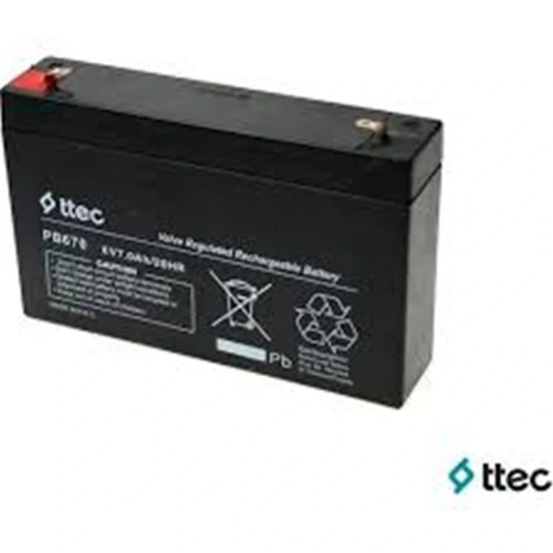 Ttec 6v 7ah Bakımsız Kuru Akü