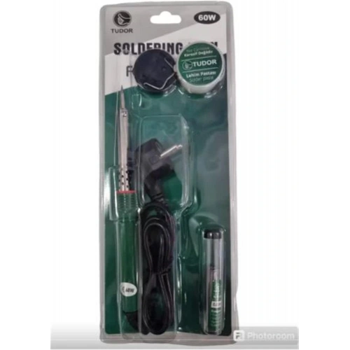 TUDOR SOLDERING IRON KALEM HAVYA SETİ 60W  HB-S026