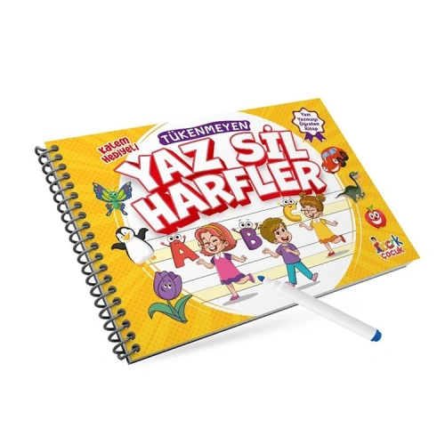 Tükenmeyen Yaz Sil Harfler (spiralli) /bıcırık