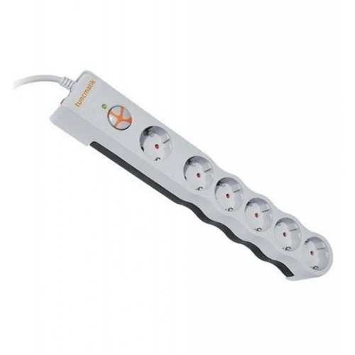 Tunçmatik Tsk5015 Powersurge Beyaz Beşli 2 Usb Girişli 1,5 Metre Akım Korumalı Priz