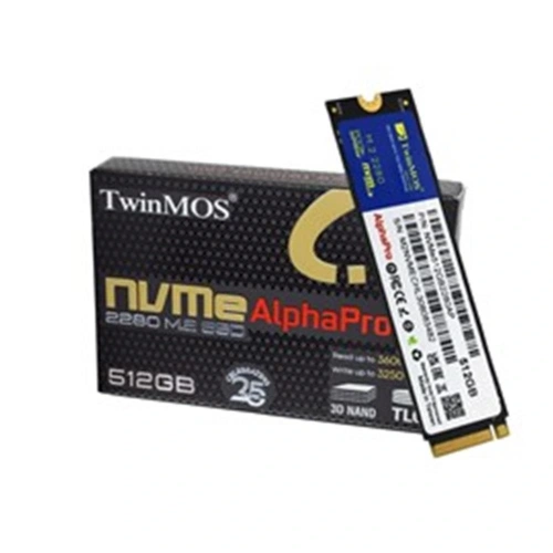 Twinmos 512gb M.2 Pcıe Gen3 Nvme Ssd (3600-3250mb-s) Nvme512gb2280ap Tlc 3dnand Ssd