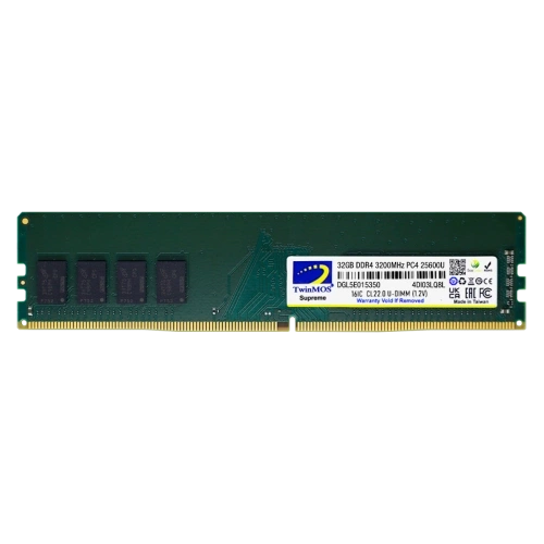 Twinmos Mdd432gb3200dwo, 32gb, Ddr4, 3200mhz, 1.2v Desktop Ram