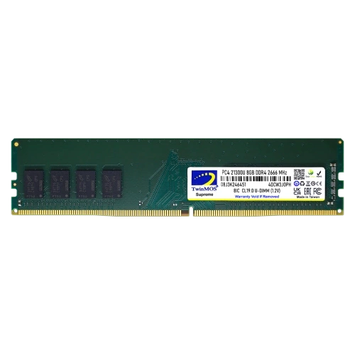 TwinMOS MDD48GB2666D, 8GB, DDR4, 2666MHz, 1.2V Desktop Ram