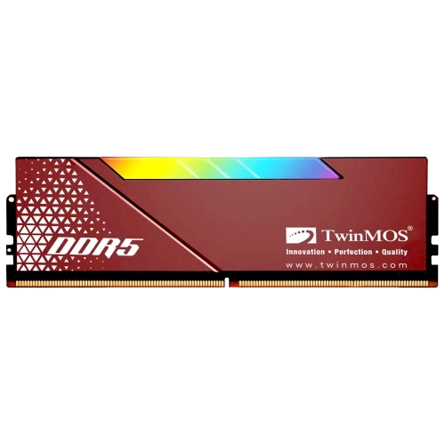 TwinMOS TMD516GB6000URGB36, VoltX, 16GB,  DDR5, 6000MHz, CL36, 1.35V, RGB, Desktop Ram (Soğutuculu)