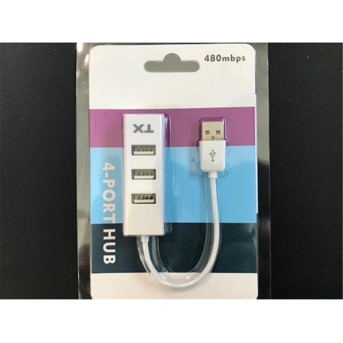 Tx Acusb24w 4port Usb Hub Beyaz 2.0 480mbps  (0,11cm Kablo Uzunluğu)