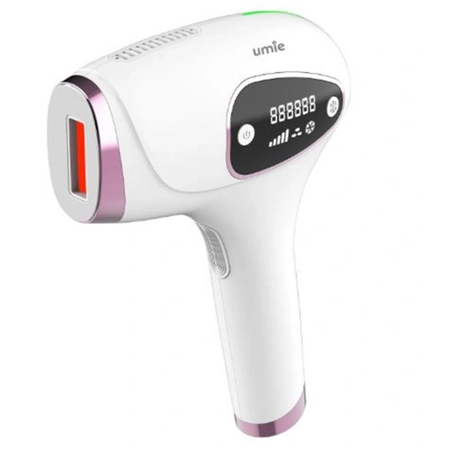 Umie Ipl98 Beyaz 3 Başlık 9 Hız Kademeli Ipl Lazer Epilasyon Cihazı 1 Milyon Atım Buzlu Quartz Tüp