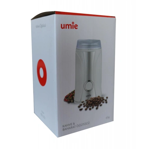 Umıe Kb-u51 65g Kapasiteli Beyaz 160w Kahve Ve Baharat Öğütücü