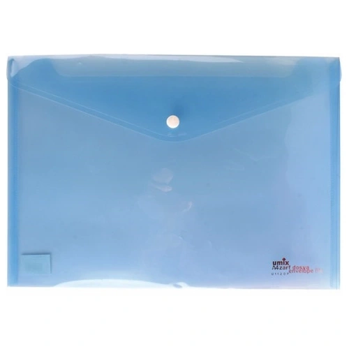 Umix Çıtçıtlı Dosya Şeffaf Mavi