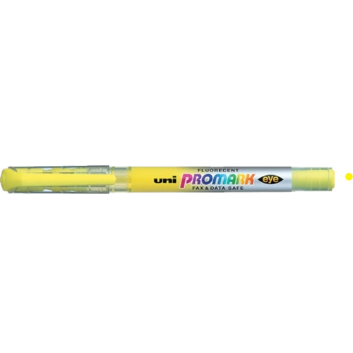 Uni-Ball Fosforlu Kalem Promark Eye Cep Tipi Sarı USP-105