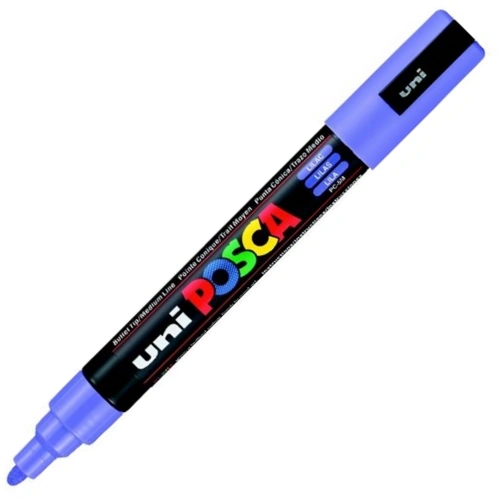 Uni-ball Posca 1.8-2.5 Su Bazlı Poster Markörü Leylak N Pc-5m