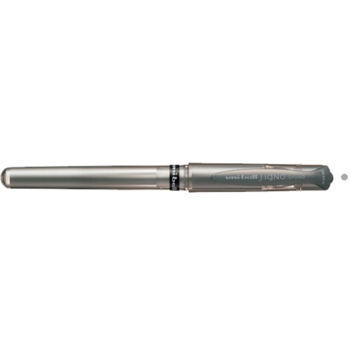Uni-Ball Roller Kalem Signo Broad Jel Bilye Uç Davetiye 1.0 MM Gümüş UM-153