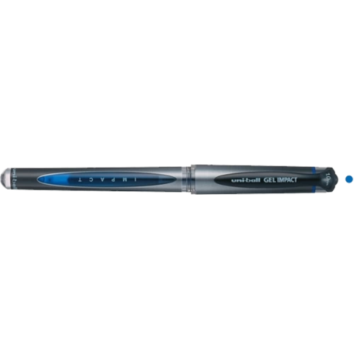 Uni-Ball Roller Kalem Signo Broad Jel Bilye Uç İmza Kalemi 1.0 MM Mavi UM-153S
