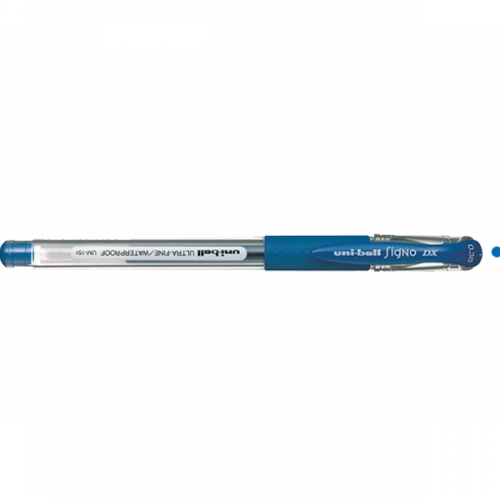 Uni-ball Roller Kalem Signo Dx Jel Bilye Uç 0.38 Mm Mavi Um-151