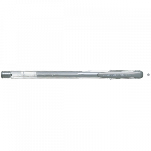 Uni-ball Roller Kalem Signo Fine Jel Bilye Uç 0.8 Mm Gümüş Um-100