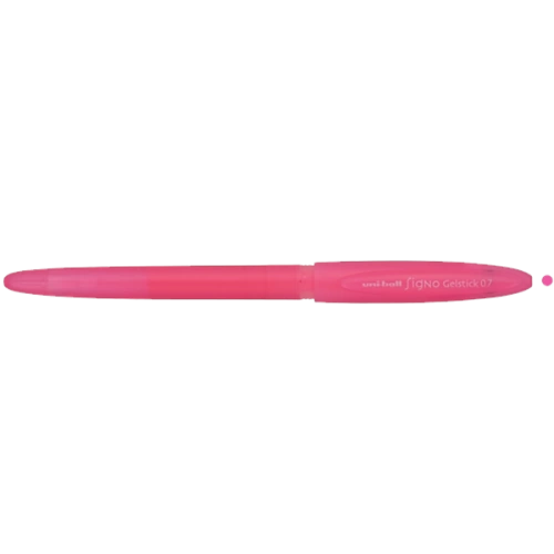 Uni-Ball Roller Kalem Signo Gelstick Jel Bilye Uç 0.7 MM Fosforlu Pembe UM-170