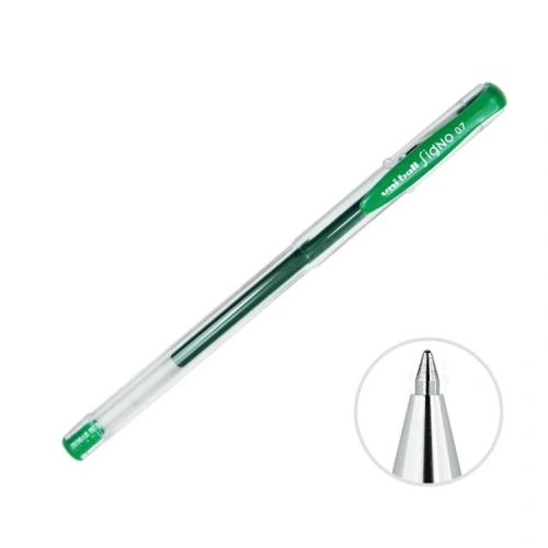 Uni-Ball Roller Kalem Signo Needle İğne Uç 0.38 MM Yeşil UM-151ND