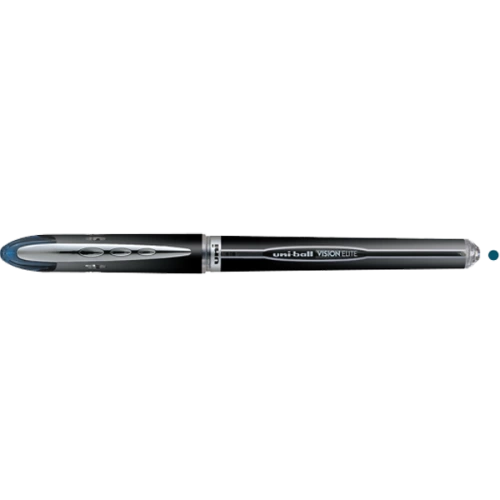 Uni-Ball Roller Kalem Vision Elite Bilye Uç 0.5 MM Mavi Siyah UB-205