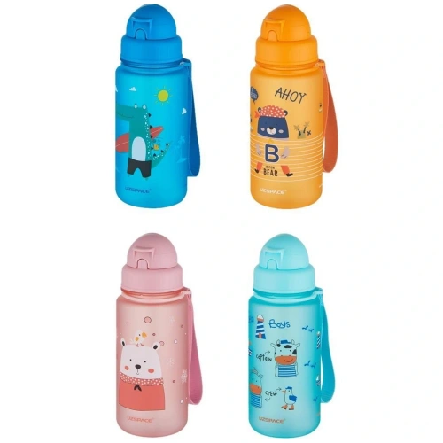 Uzspace Matara Tritan Pipetli Metal Renk 3024-5