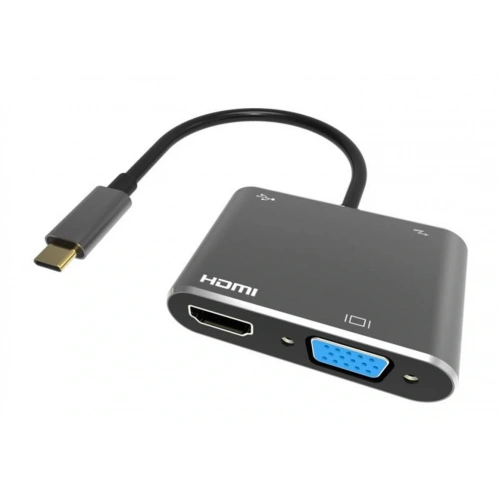 Vcom Cu451 Type-c To Vga Hdmi Usb Type-c Çevirici