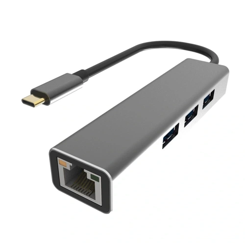Vcom Dh311a Type-c To Usb3.0-3+rj45 Çoklayıcı