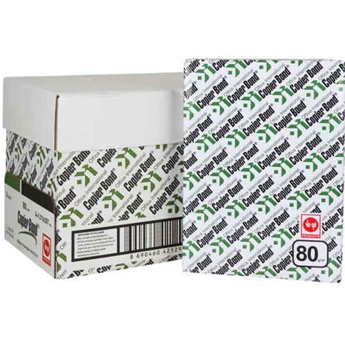 Vege Fotokopi Kağıdı Copier Bond 1 Koli 2500 lü A4 80 GR