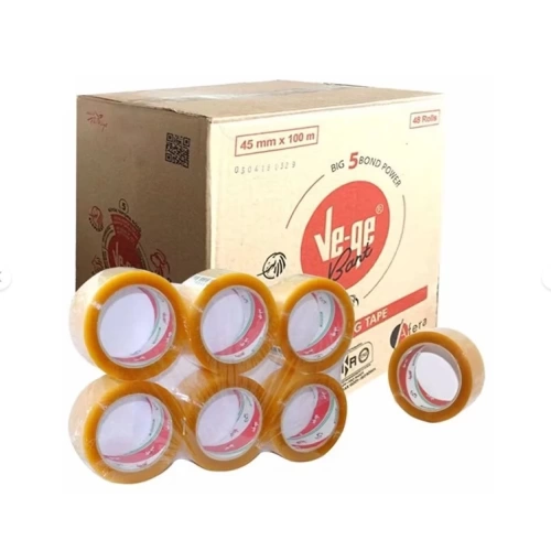 Vege Koli Bandı 45X100 Şeffaf Fil 48 Adet