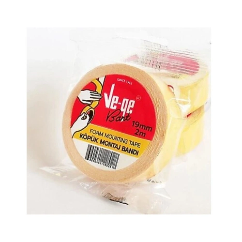 Vege Köpük Montaj Bandı 19 Mm X 2 M