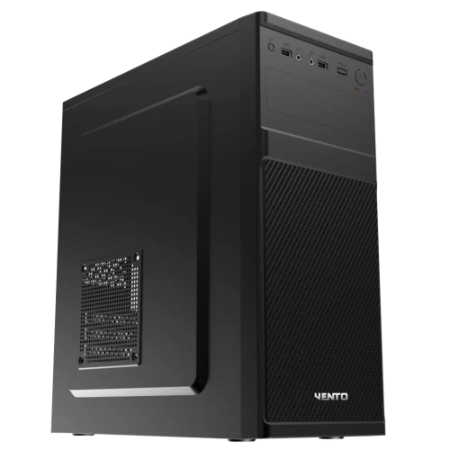 VENTO VS120S Mid Tower, 350W Siyah, ATX Kurumsal KASA