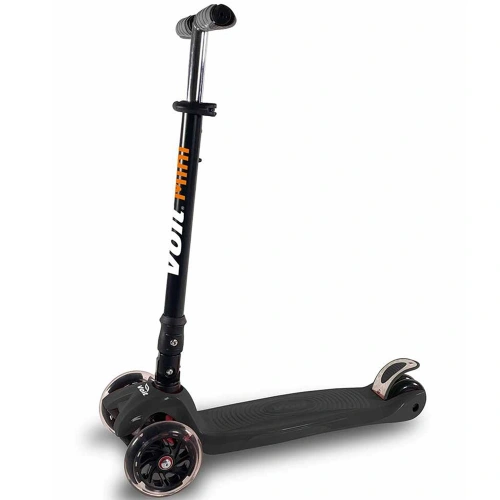 Voit Scooter 218 Siyah 3 Tekerlekli Işıklı Çocuk 8voy218/052