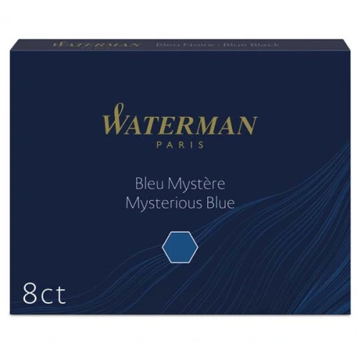 Waterman Dolma Kalem Kartuşu 8 Li Siyah/mavi S0110910