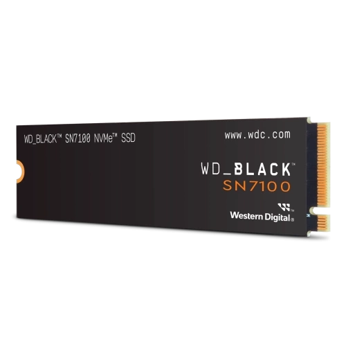WD Black SN7100, WDS100T4X0E, 1TB, 7250/6900, Gen4, NVMe PCIe M.2 2280,  SSD