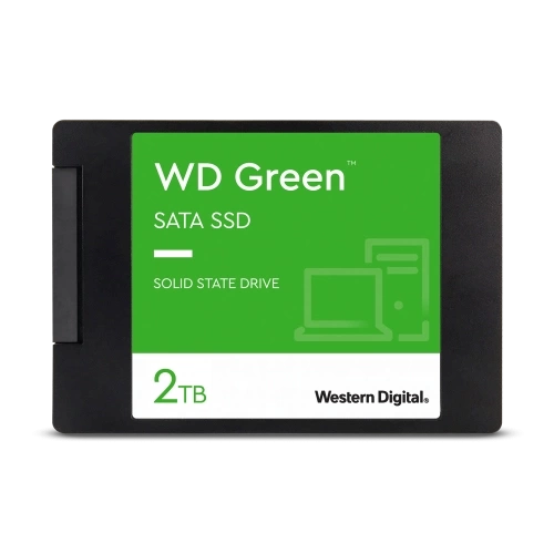WD Green, WDS200T2G0A, 2TB, 545/465, 3D NAND, 2,5" SATA, SSD