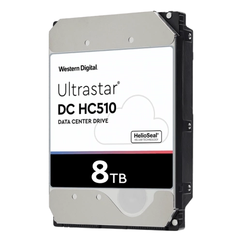 WD ULTRASTAR, HUH721008ALE604, 3,5", 8Tb, 256Mb, 7200 Rpm, 7/24 Enterprise, DATA CENTER-GÜVENLİK-NAS-SERVER, HDD (DC HC510) (0F27457) (Türkiye Distribütörü Garantili)