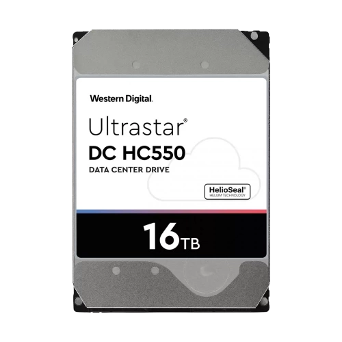 WD ULTRASTAR, WUH721816ALE6L4, 3.5", 16TB, 512Mb, 7200 Rpm, 7/24 Enterprise, DATA CENTER-GÜVENLİK-NAS-SERVER, HDD (DC HC550) (0F38462) (Türkiye Distribütörü Garantili)