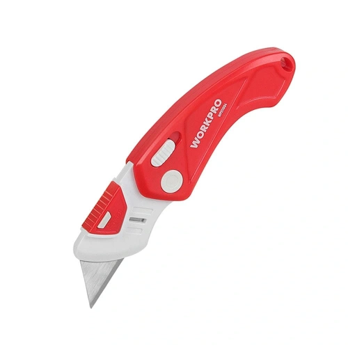 Workpro Wp211004 Plastik Gövde Katlanır Rötuş Maket Bıçağı