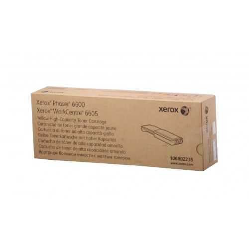 Xerox 106r02235 Phaser 6600-6605 Yüksek Kapasite Yellow Sarı Toner
