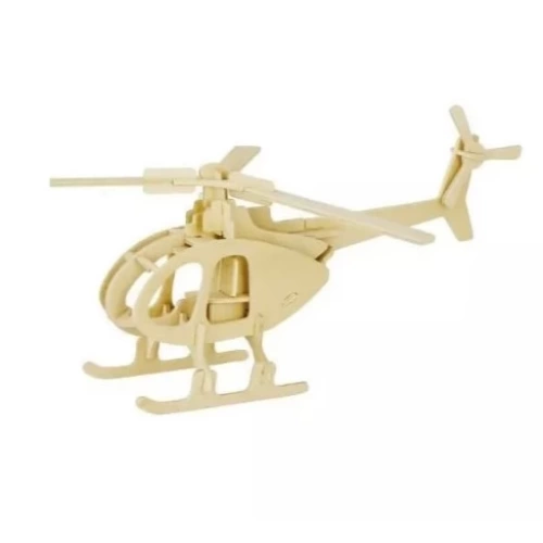 3D Ahşap Puzzle Helikopter JP233 32 parça