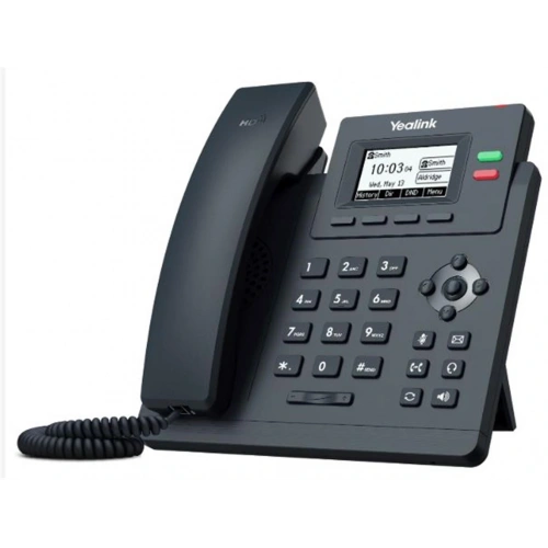 Yealink T31p Ip Telefon Poe Destekli Adaptör Dahil