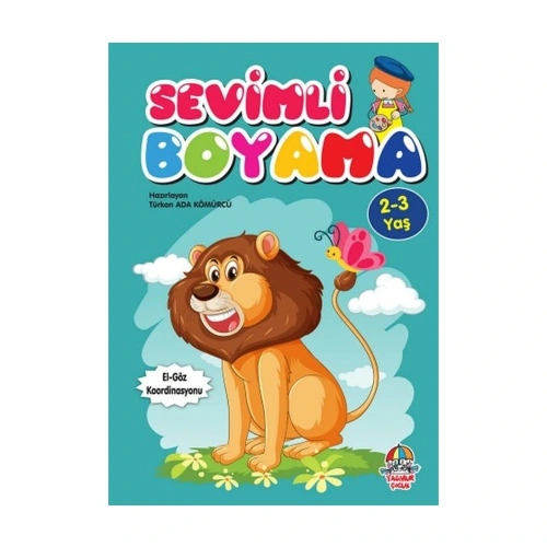 Yyg Sevimli Boyama (2-3 Yaş) Yağmur Çocuk