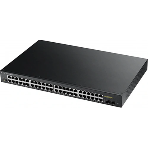 Zyxel Gs1900-48hp 24 Port 10-100-1000 + 24 Port Poe+2xsfp Web Yönetilebilir Swıtch